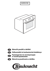 Manual Bauknecht BLVES 8100 PT Oven