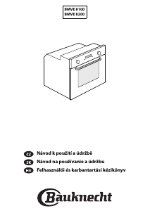 Használati útmutató Bauknecht BMVE 8200/IN Kemence