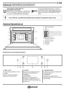 Brugsanvisning Bauknecht ECSK11 F845 Ovn