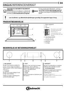 Brugsanvisning Bauknecht ECSK7 CP845 PT Ovn