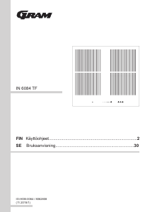 Bruksanvisning Gram IN 6084 TF Häll