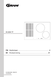 Bruksanvisning Gram IN 8284 TF Häll