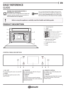 Manual Bauknecht ECSK9 P845 BM Oven