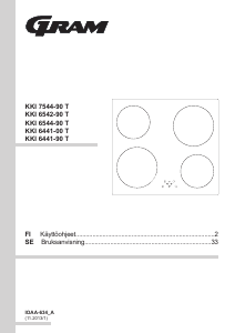 Bruksanvisning Gram KKI 6441-90 T Häll