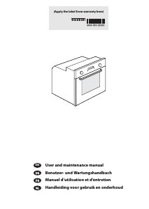 Manual Bauknecht ELCK 8250 IN Oven