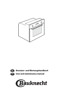 Manual Bauknecht ELIES 7253 PT Oven