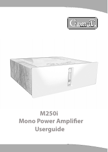Bruksanvisning GamuT M250i Mono Förstärkare