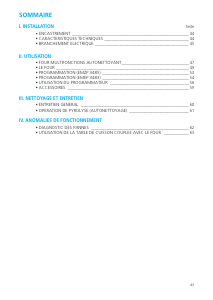 Mode d’emploi Bauknecht EMEP 3483 IN Four