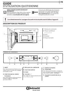 Mode d’emploi Bauknecht EMNK7 2238 PT Four