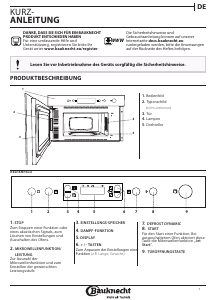 Bedienungsanleitung Bauknecht EMNK7 2238 PT Backofen