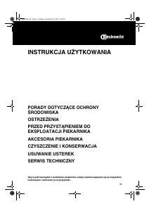 Instrukcja Bauknecht EMZ 5860 WS Piekarnik