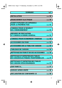 Mode d’emploi Bauknecht ESN 3460/01 IN Four