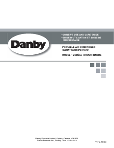 Mode d’emploi Danby DPA120HB1WDB Climatiseur