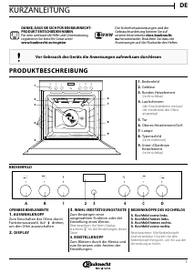 Bedienungsanleitung Bauknecht HIP2 EP8V IN Backofen