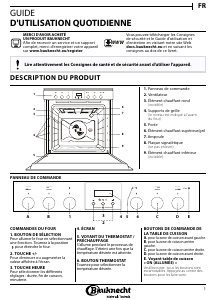 Mode d’emploi Bauknecht HIR2 KI5V IN Four