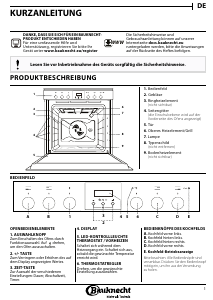 Bedienungsanleitung Bauknecht HIR2 KI5V IN Backofen