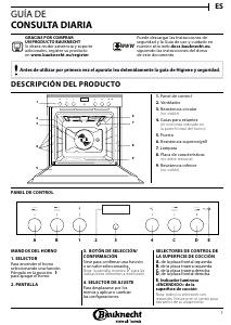 Manual de uso Bauknecht HIR4 EI8VS3 PT Horno