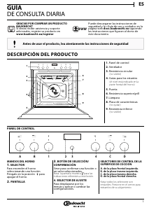 Manual de uso Bauknecht HIR4 EP8VS3 ES Horno