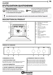 Mode d’emploi Bauknecht HVK5 NN8V PT Four