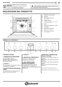 Manuale Bauknecht HVR2 KH8V3 PT Forno