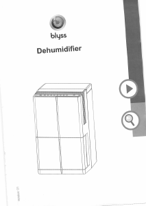 blyss dehumidifier wdh 1012ea manual