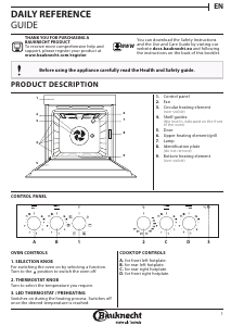 Manual Bauknecht HVR2 NN5F IN Oven