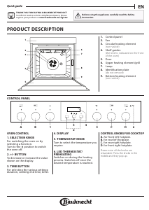 Manual Bauknecht HVS5 TH8VS3 ES Oven