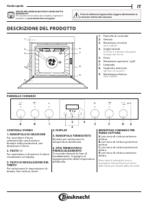 Manuale Bauknecht HVS5 TH8VS3 ES Forno