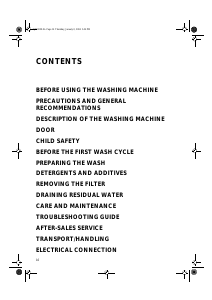 Manual Bauknecht Bonn 1200 Washing Machine
