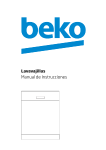 Manual de uso BEKO DFN 28330 W Lavavajillas