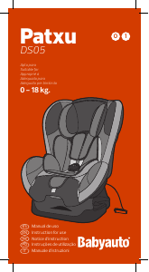 Manual de uso Babyauto DS05 Patxu Asiento para bebé