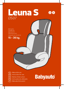 Mode d’emploi Babyauto DS07 Leuna S Siège bébé