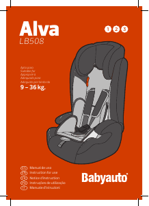 Manual de uso Babyauto LB508 Alva Asiento para bebé