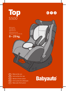 Handleiding Babyauto S500 Top Autostoeltje