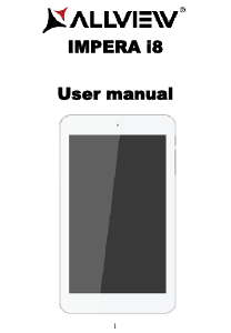 Manual Allview Impera i8 Tabletă