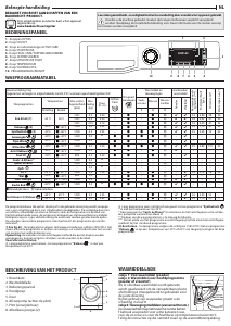 Handleiding Bauknecht NM22L 945 WS AE BE Wasmachine
