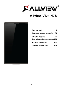 Handleiding Allview Viva H7S Tablet