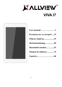 Manual Allview Viva i7 Tabletă