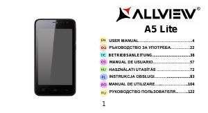 Наръчник Allview A5 Lite Мобилен телефон