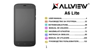 Наръчник Allview A6 Lite Мобилен телефон