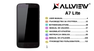 Manual de uso Allview A7 Lite Teléfono móvil