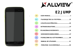 Handleiding Allview E2 jump Mobiele telefoon