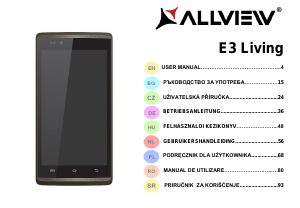 Handleiding Allview E3 Living Mobiele telefoon