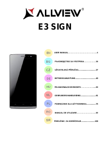 Manual Allview E3 Sign Mobile Phone