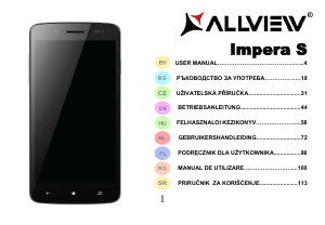 Manuál Allview Impera S Mobilní telefon