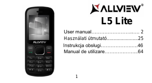 Handleiding Allview L5 Lite Mobiele telefoon