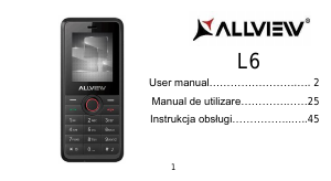 Manual Allview L6 Mobile Phone