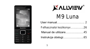 Manual Allview M9 Luna Mobile Phone