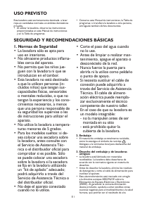 Manual de uso Bauknecht WA 54 DI Lavadora
