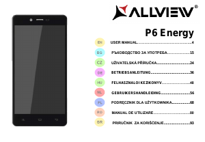 Bedienungsanleitung Allview P6 Energy Handy